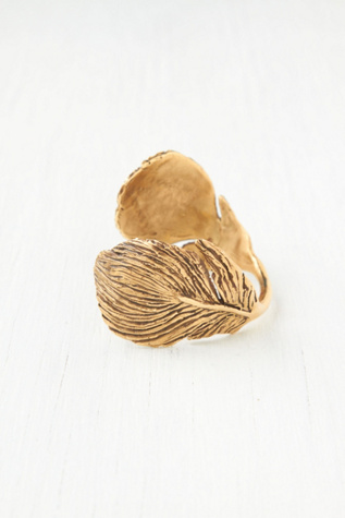 Peacock Feather Cuff