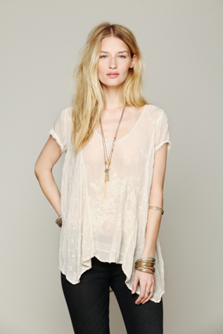 Embroidered Confections Top in clothes-the-white-shop