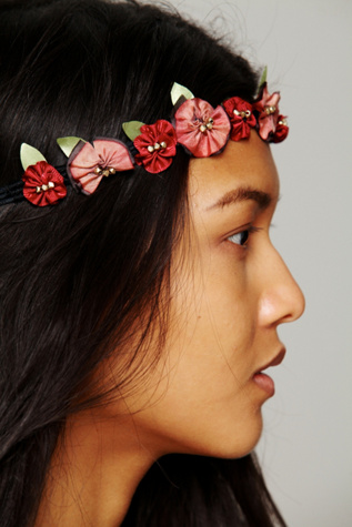 Amber Floral Headband