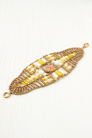 Beaded Armadillo Cuff