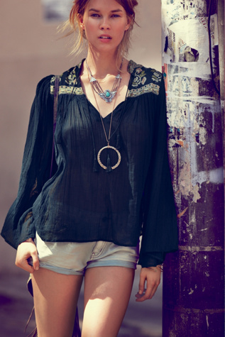 FP ONE Florestra Peasant Top