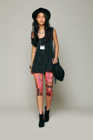 Printed Crop Legging