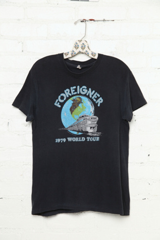 Vintage Foreigner 1979 Tour Tee in vintage-loves-clothes
