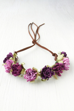 Bun Floral Crowns