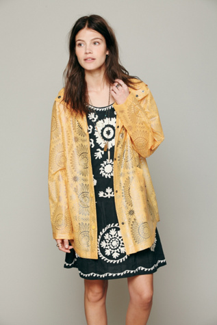 Spinning Circles Raincoat