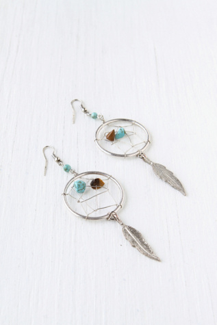 Feather Catcher Earring