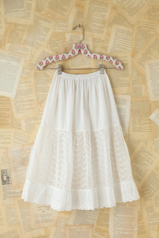 Free People Vintage Victorian Mid-Length Skirt in vintage-skirts
