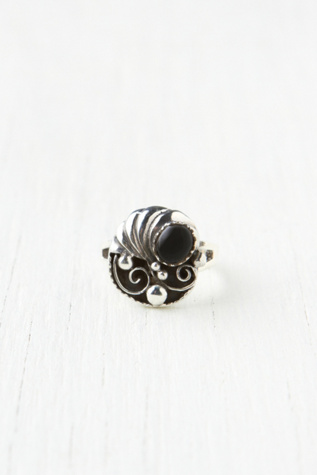 Ornate Stone Ring