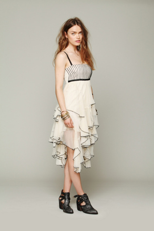 FP ONE  Mesh Tiered Dress