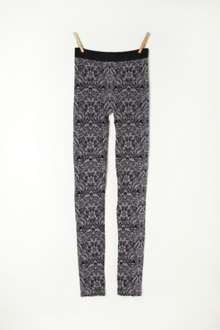 Printed Intarsia Legging in fp-body