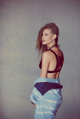 Solid Diamond Back Top in whats-new-swim