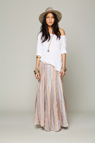 Bubble Gum Stripe Maxi