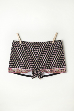 Printed Yoga Shorts in intimates-all-intimates