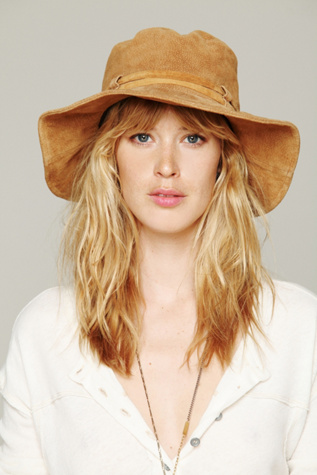 Suede Floppy Hat in whats-new