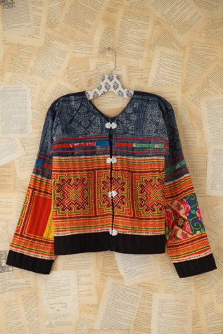 Free People Vintage Thai Embroidered Jacket in vintage-jackets