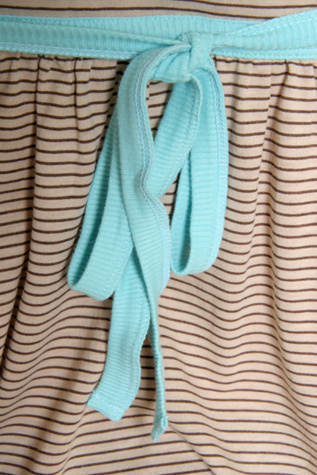 Brown/Turq Stripe