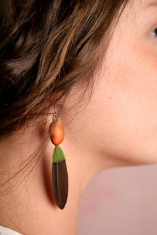 Feather Earrings