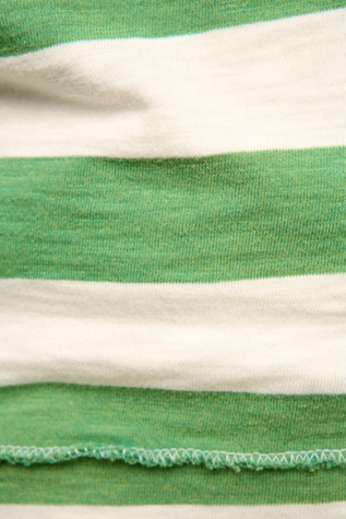 Green/White Stripe