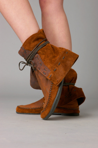 Laceup Tall Moccasin Boot