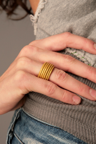 Leather Wrap Ring
