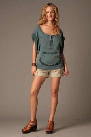 Crosshatch Twill Short