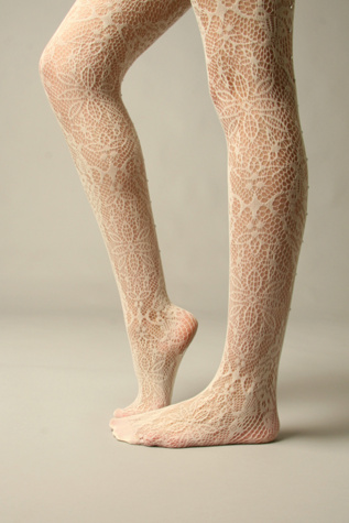 Rhinestone Lace Tight