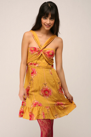 Twisted Florals Dress