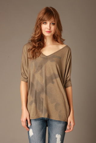 We The Free Vneck Graphic Tee