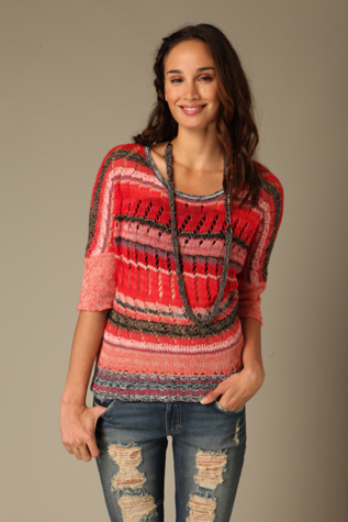 Stripe Pullover Sweater